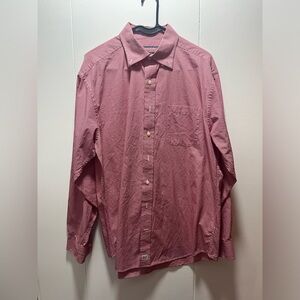 Vineyard Vines Murray Shirt Men's Size Large Long Sleeve Red‎ Check Button Down